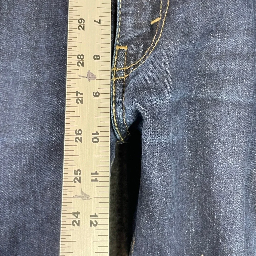 Levi's 511 Slim Fit Jeans Mens 36x27 Dark Wash Blue Denim Stretch Casual Pant